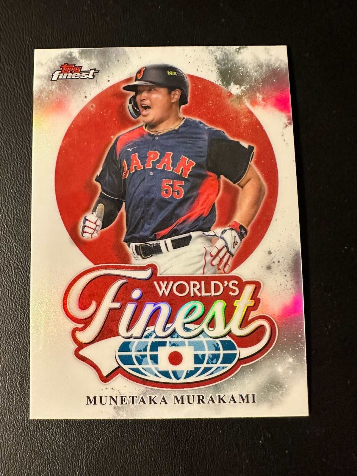 2026 Topps Finest Munetaka Murakami World’s Finest REFRACTOR Japan RC White Sox
