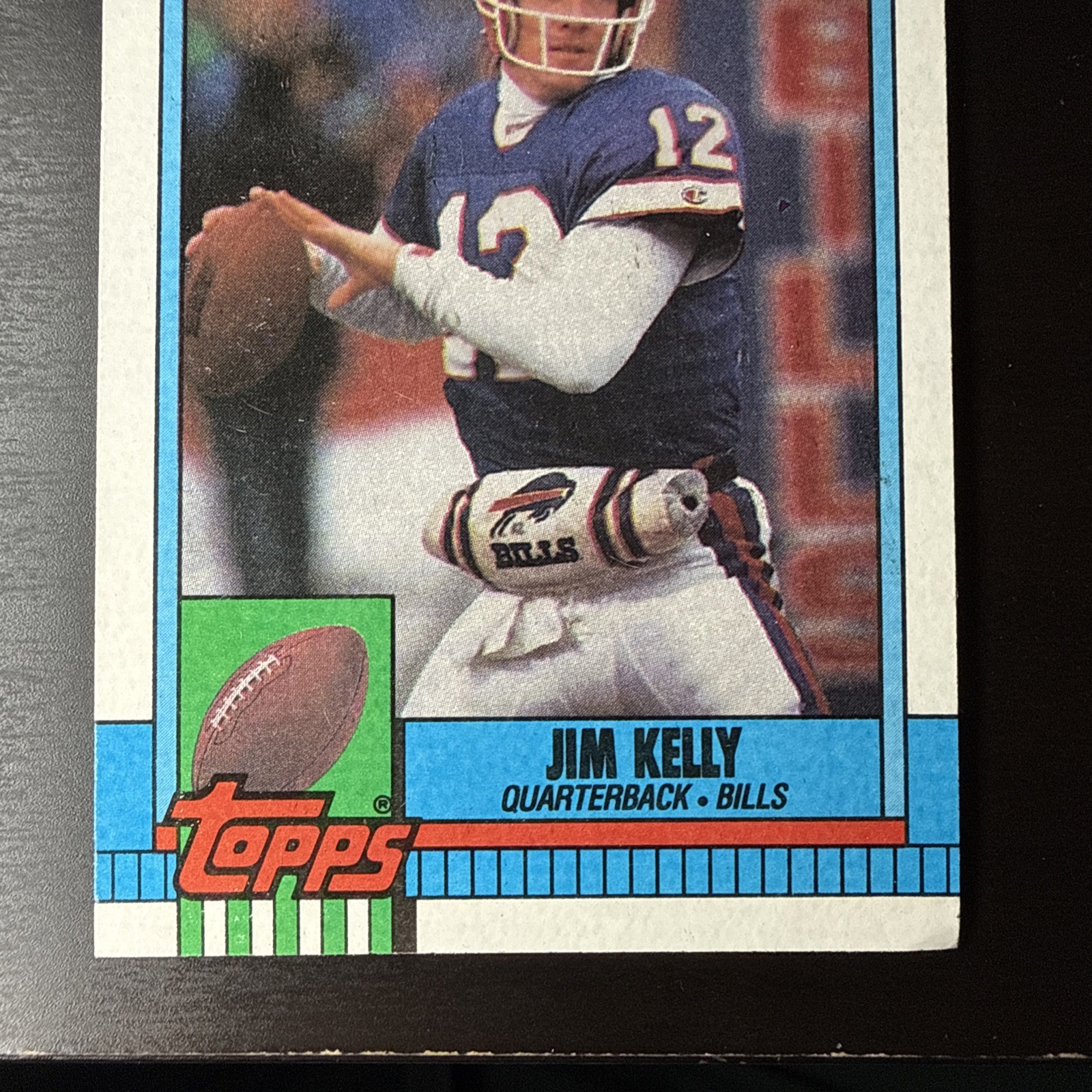 1990 Topps Tiffany: #207 Jim Kelly