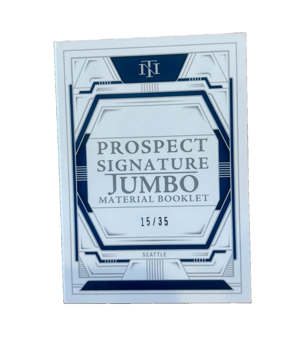 Panini 2025 National Treasures Jurrangelo Cijntje Auto Patch Booklet PR-JCE /35