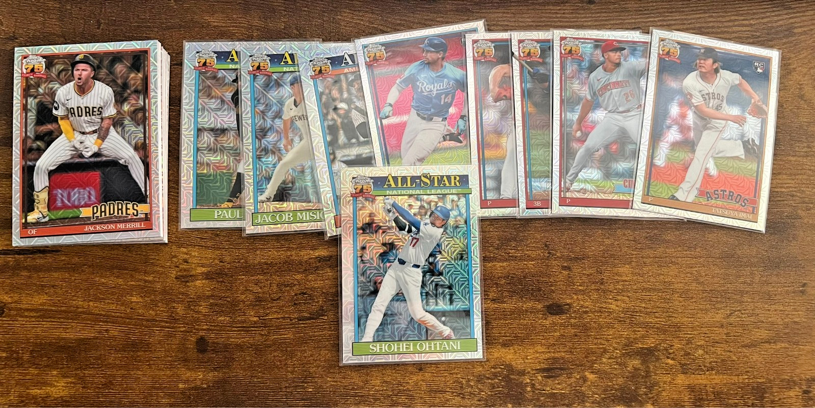 2026 Topps Series 2 – 1991 CHROME SILVER PACK MOJO – You Pick Complete Your Set