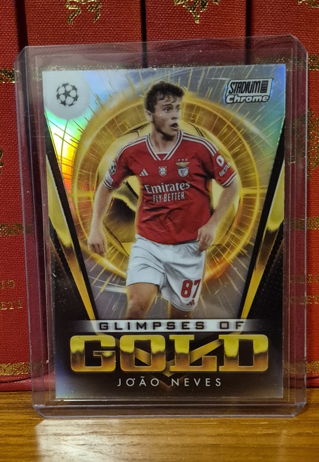 2023-24 Topps Stadium Club Chrome Uefa Champions League – Glimpses of Gold Joao