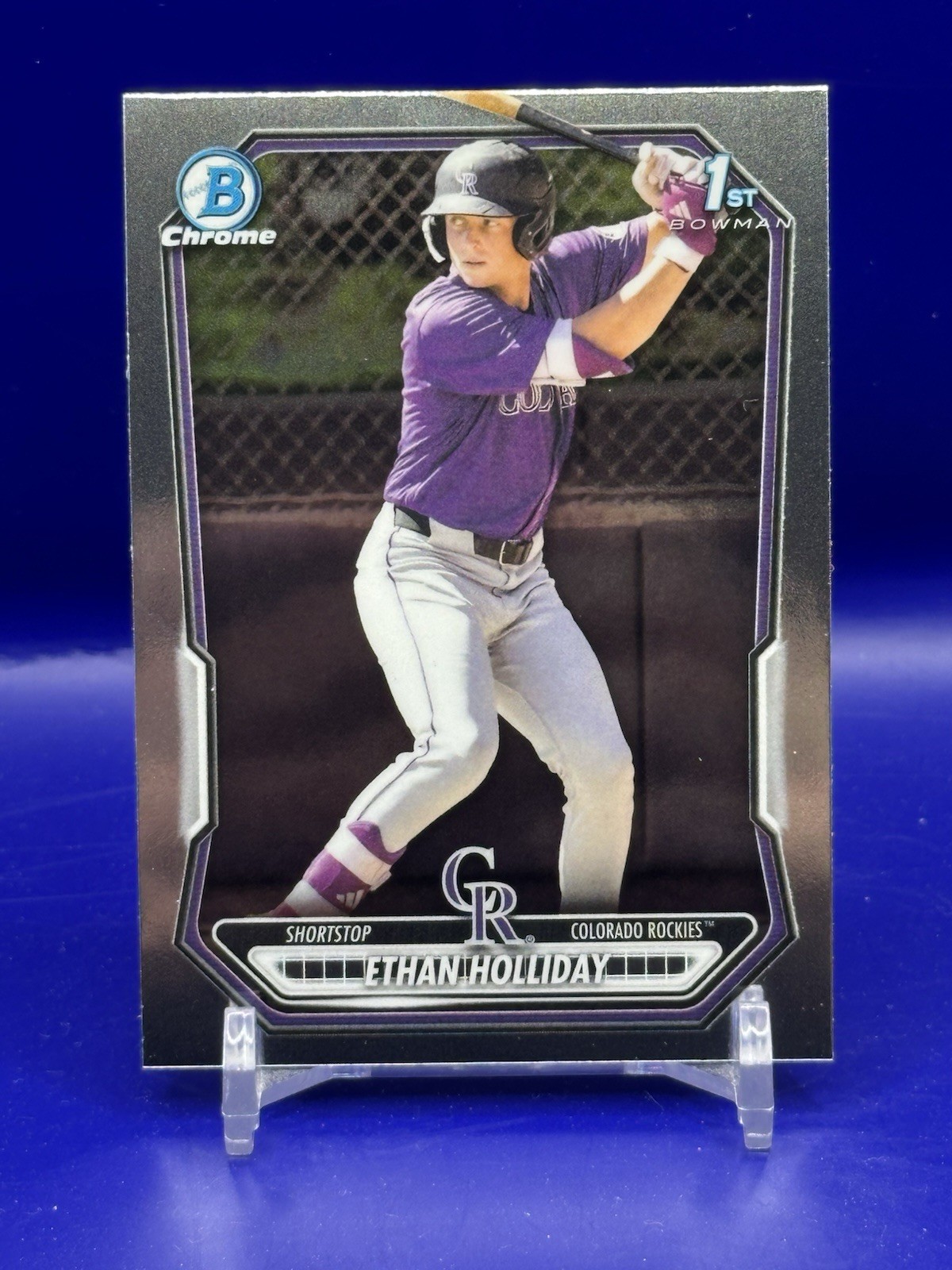 2026 Bowman Ethan Holliday Chrome 1st Prospect #BCP-1 Rockies