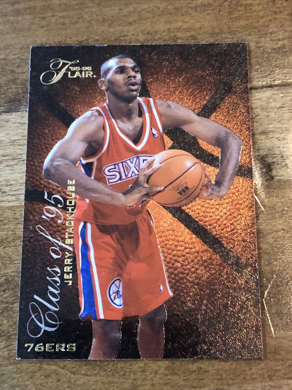 1995-96 Flair Class Of ‘95 Jerry Stackhouse Rookie #R-