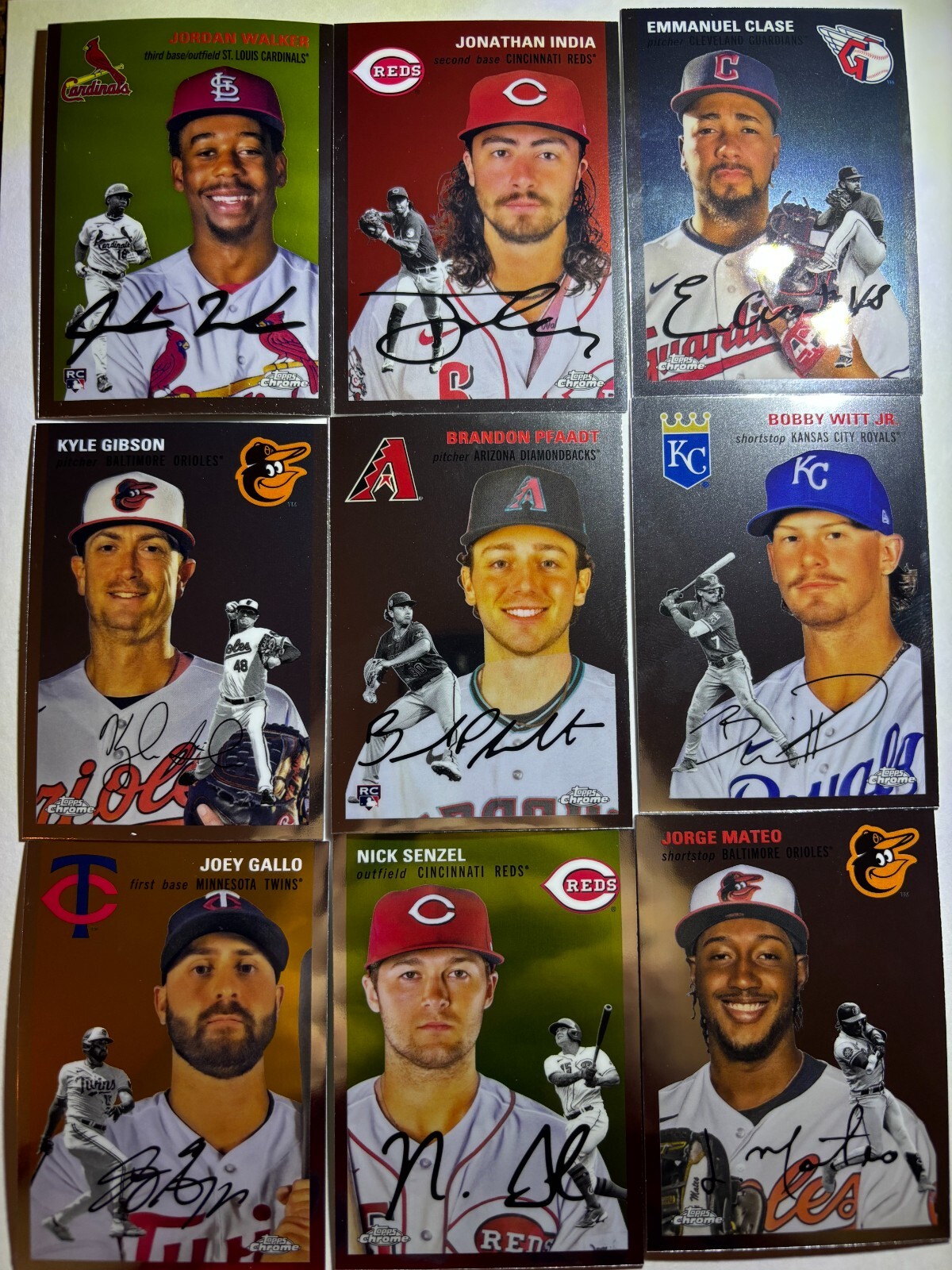 2023 Topps Chrome Platinum Base 1-500 SINGLES YOU PICK Rookies & Vets & HOF!