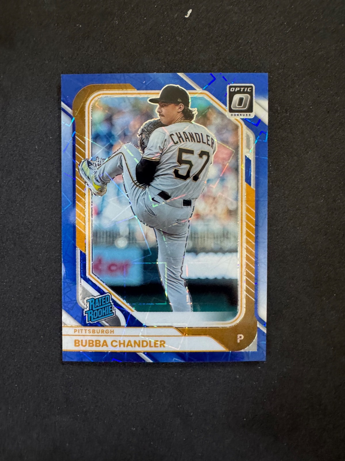 2026 Donruss #5 Bubba Chandler Optic Blue Velocity