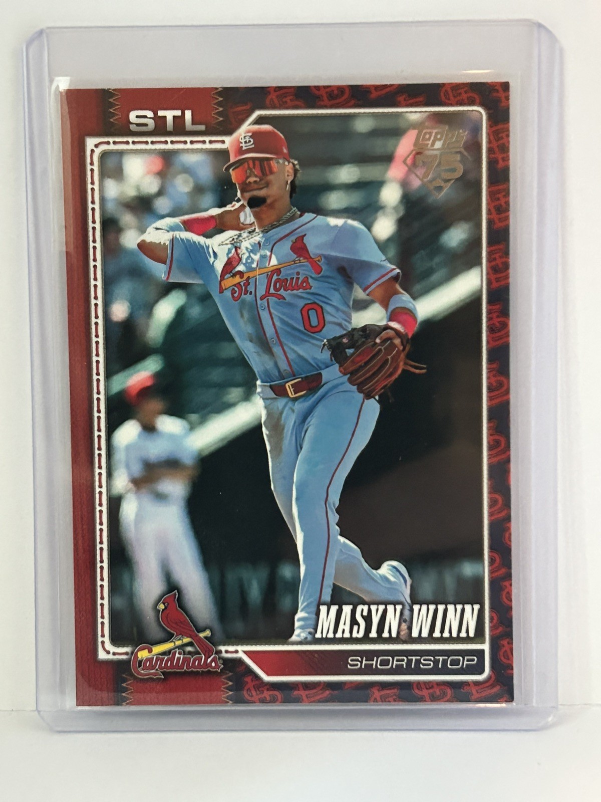 Masyn Winn 2026 TOPPS SERIES 2 Team Border #526 STL Cardinals