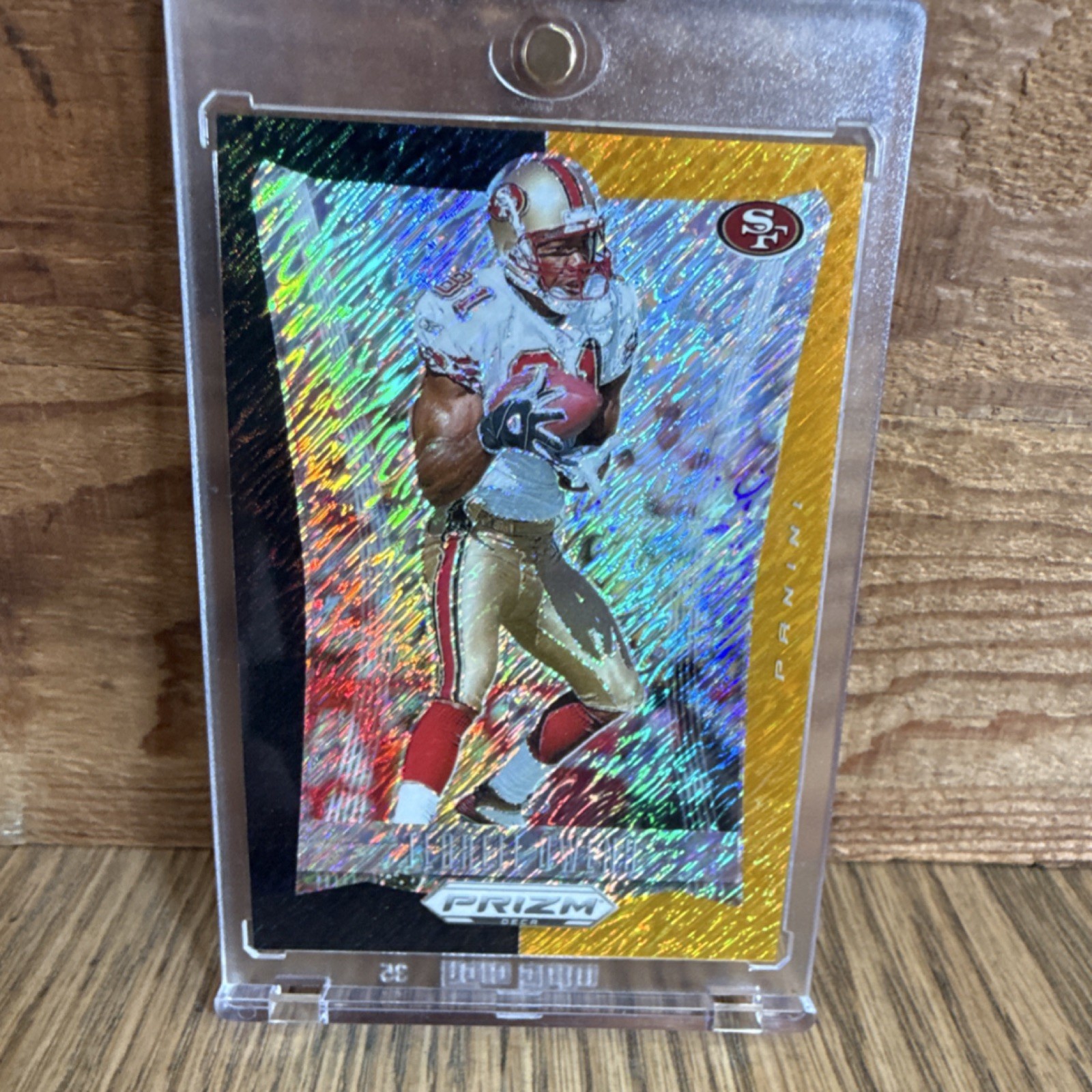 Panini 2024 Prizm Deca Terrell Owens 49ers 2/8! Auto Parallel/Variety