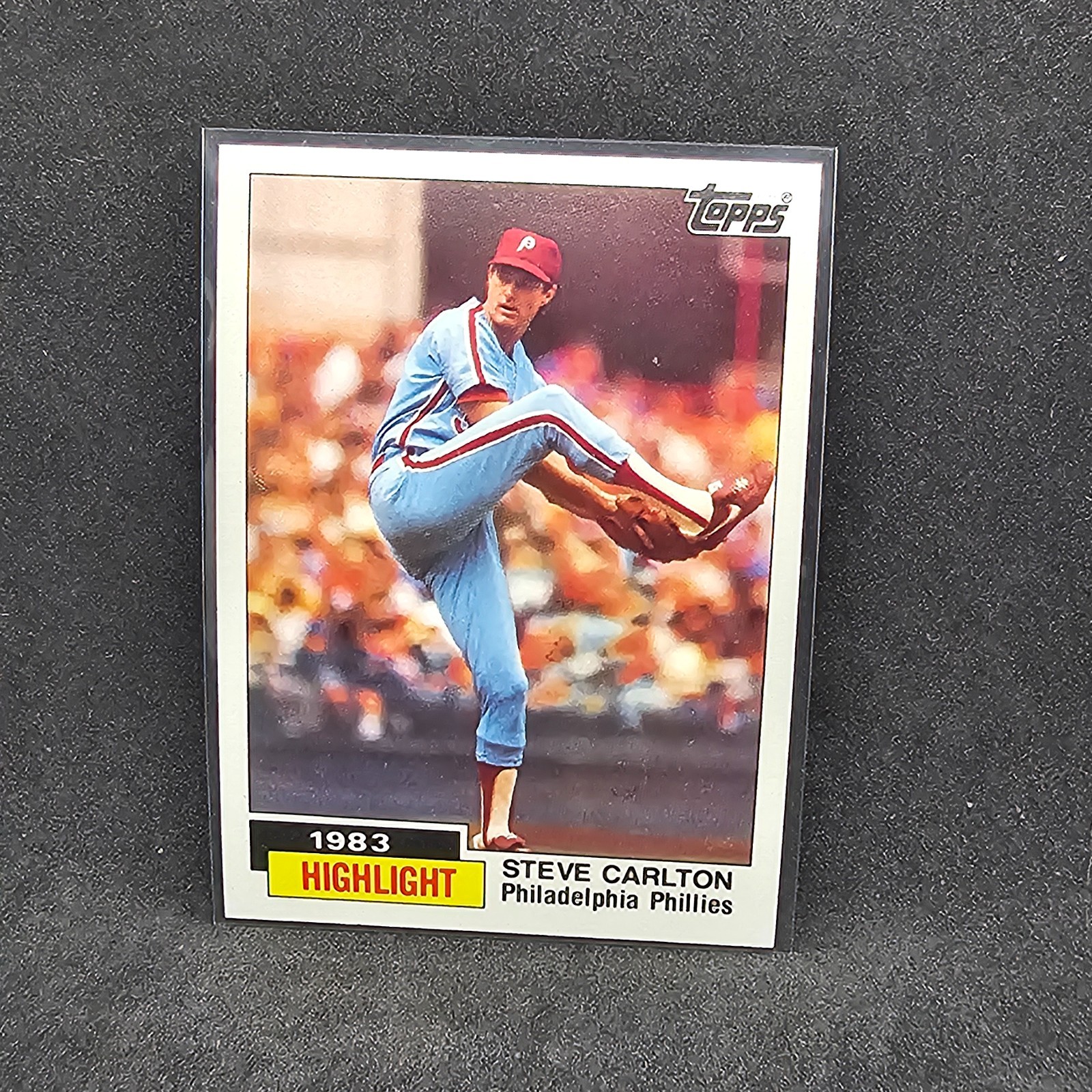 1984 Topps – 1983 Highlight Steve Carlton #1