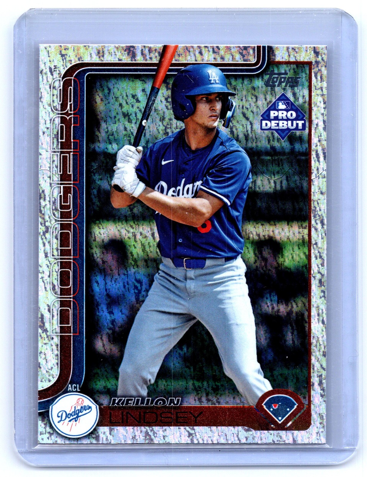 2025 Topps Pro Debut #PD-99 Kellon Lindsey Sparkle Foil #/175