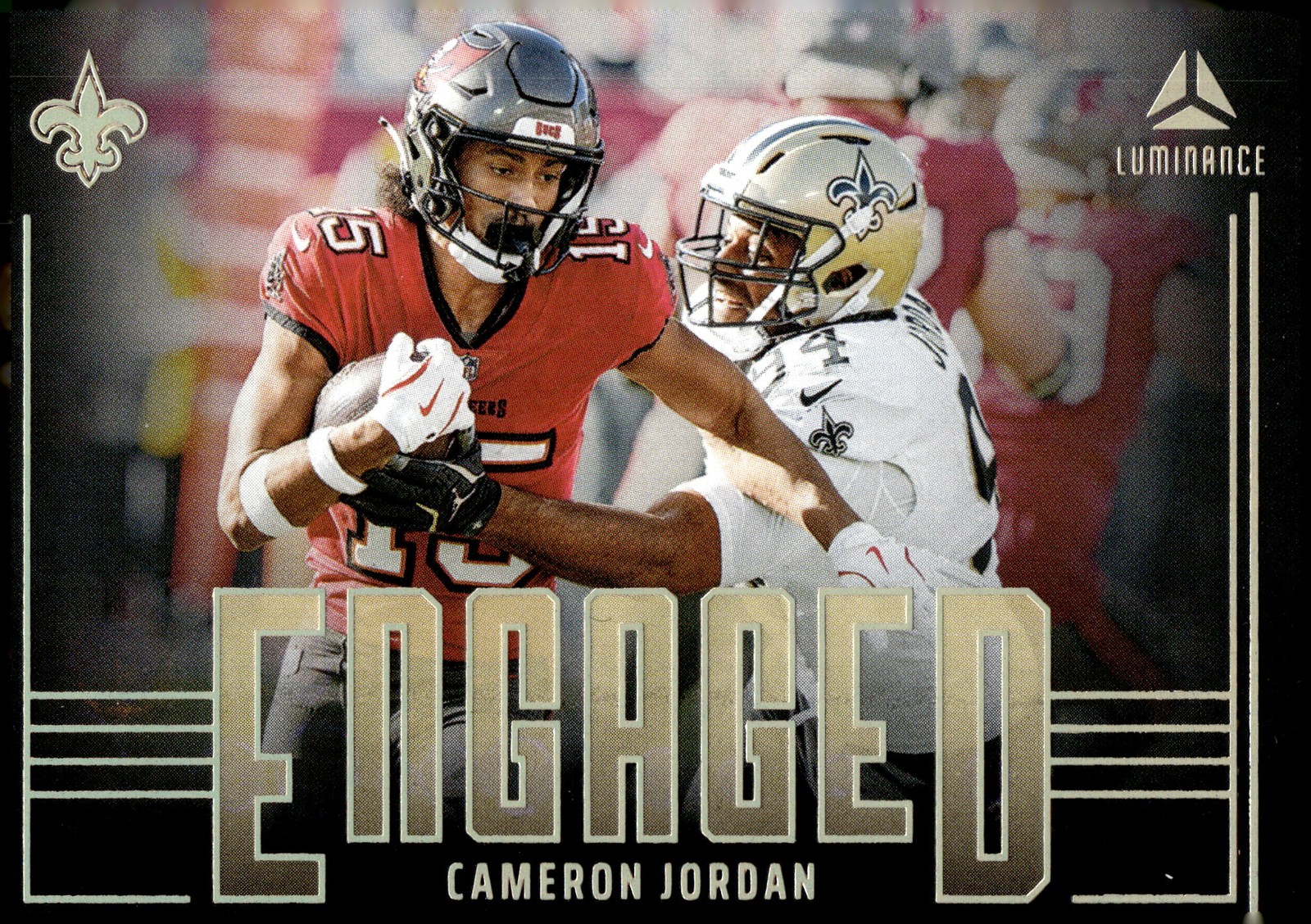 2025 Panini Luminance Cameron Jordan #8 Engaged New Orleans Saints