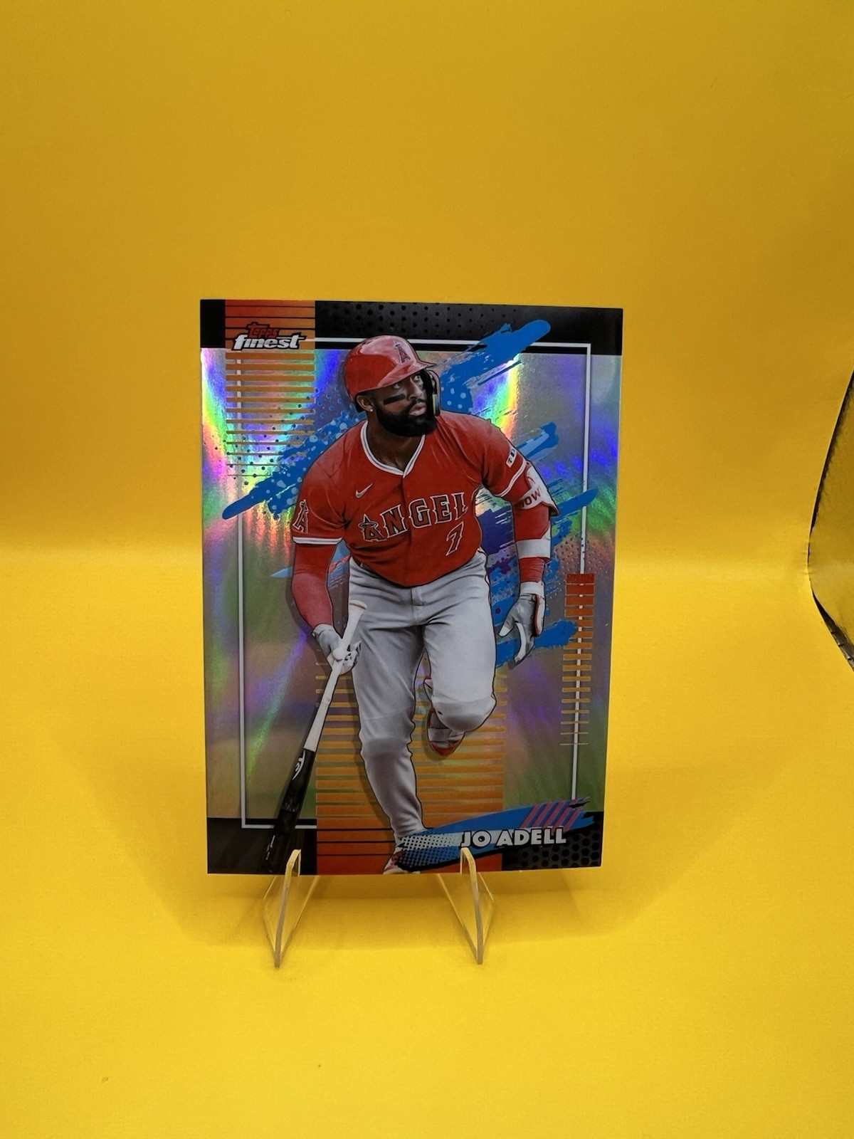 2026 Topps Finest Jo Adell #168 Uncommon Refractor LA Angels