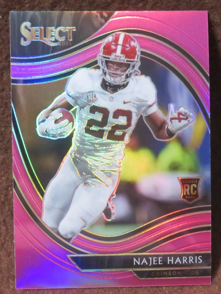 13522 2021 SELECT DRAFT NAJEE HARRIS #267 PINK