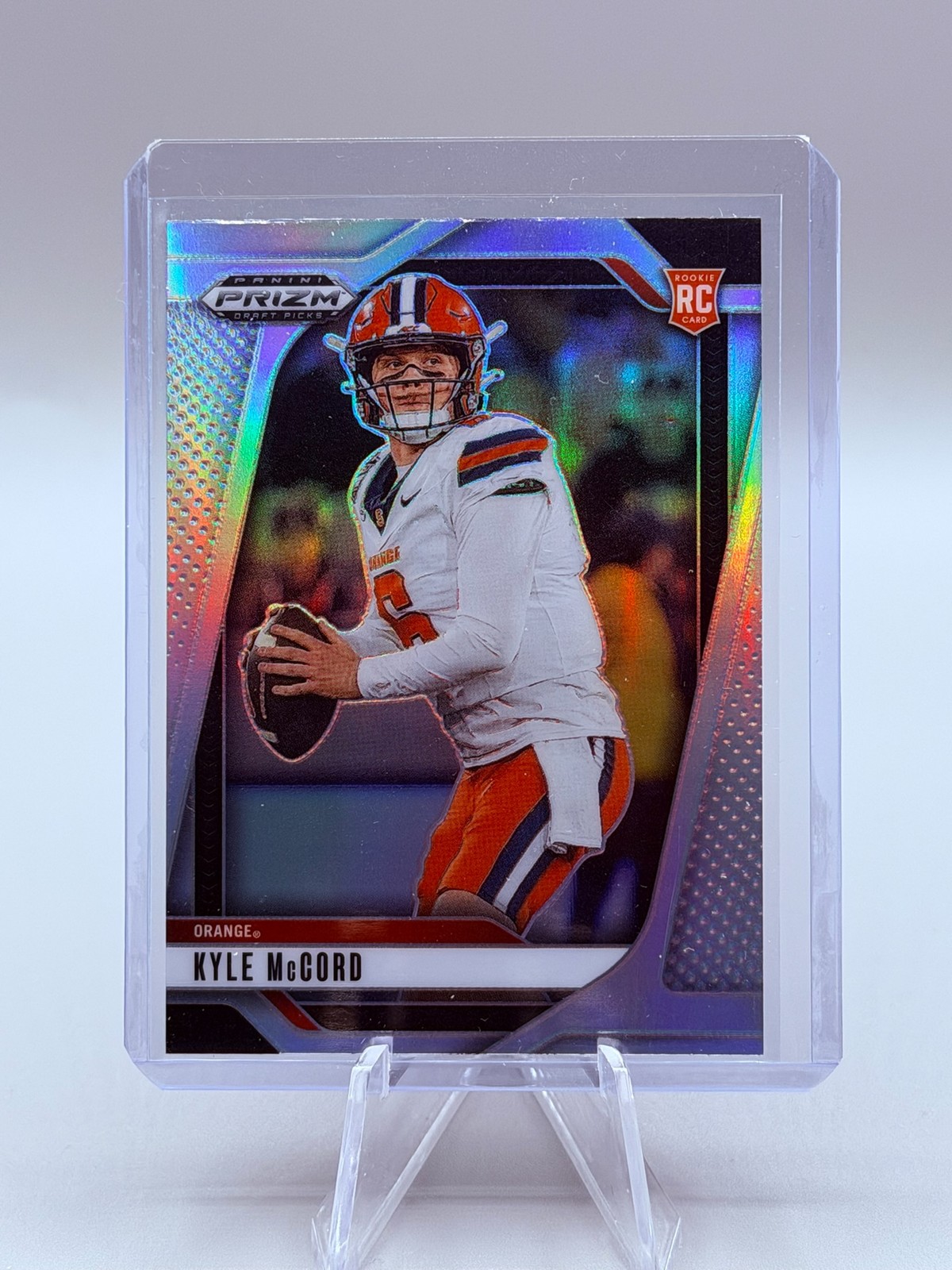 2025 Panini Prizm Draft Picks Kyle McCord Prizms Silver Syracuse Orange #116