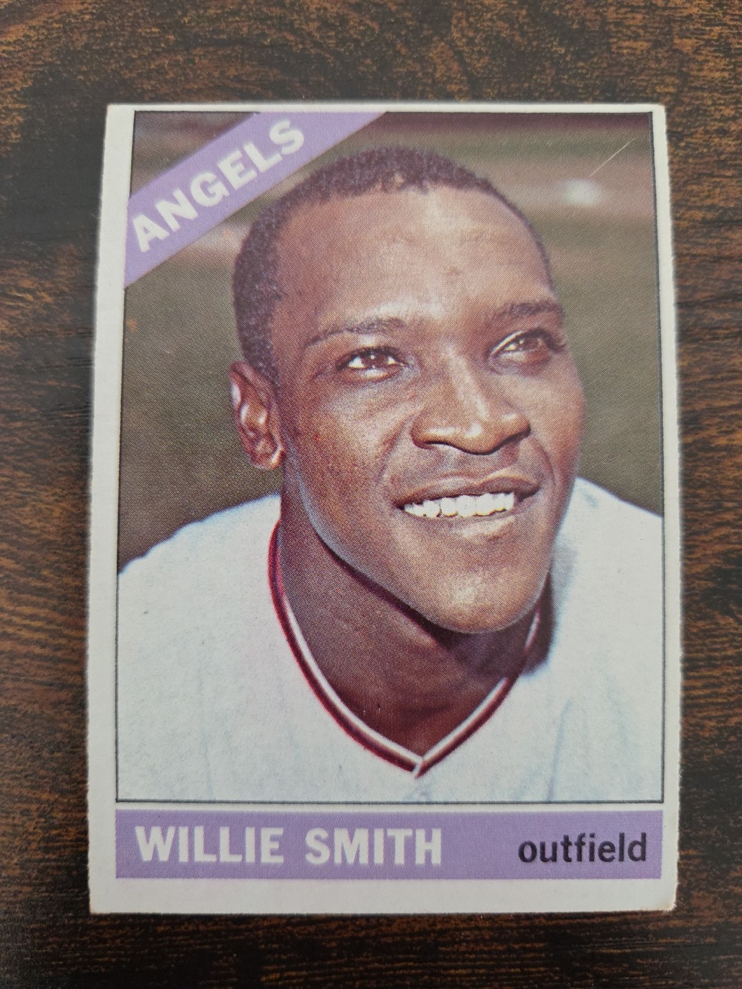 1966 Topps #438 Willie Smith California Angels H9