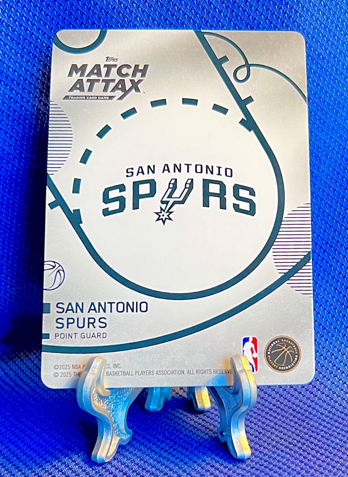 2025 Topps Match Attax Foil Dylan Harper Breakthrough Baller #BB DH RC SPURS