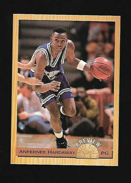1993 Classic Draft 1 / 17,500 Anfernee Hardaway Preview Card Rookie Memphis St