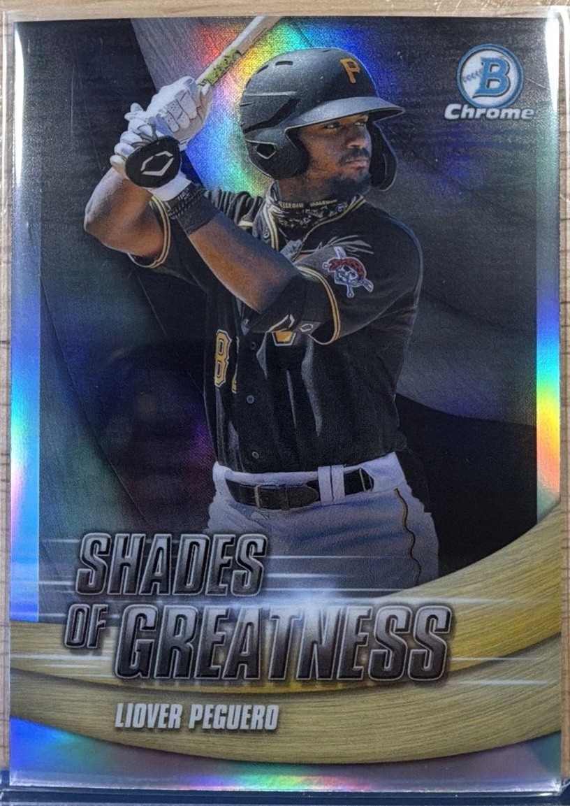 2022 Bowman Chrome – Shades of Greatness Liover Peguero #SG-2 (RC)