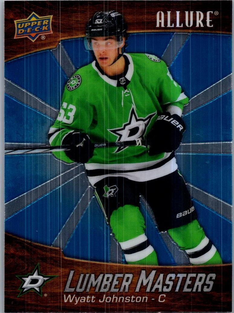 2023-24 Upper Deck Allure #LM-14 Wyatt Johnston Lumber Masters