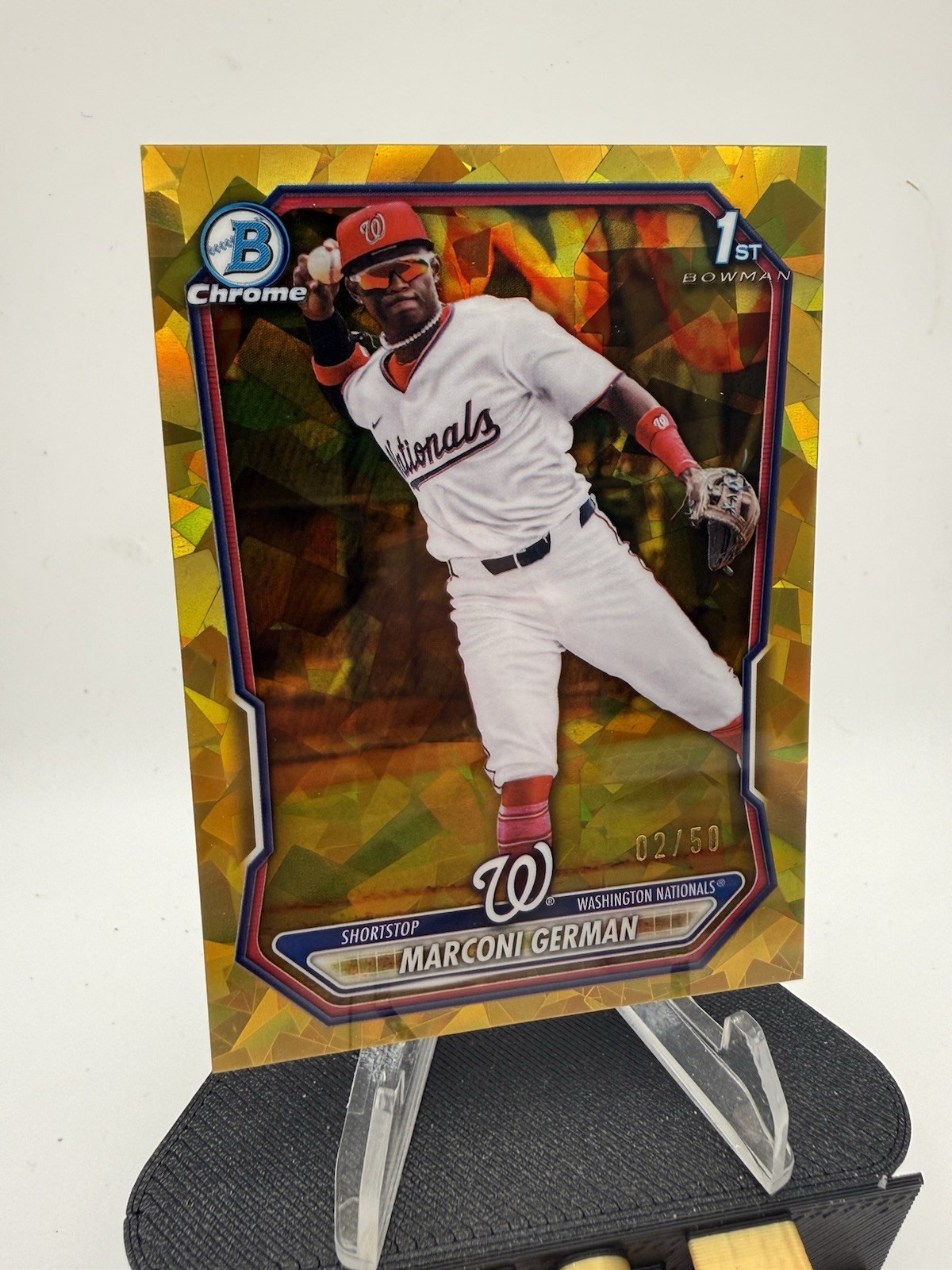 2026 Bowman Sapphire Marconi German #BCP-100 1st Bowman Gold /50