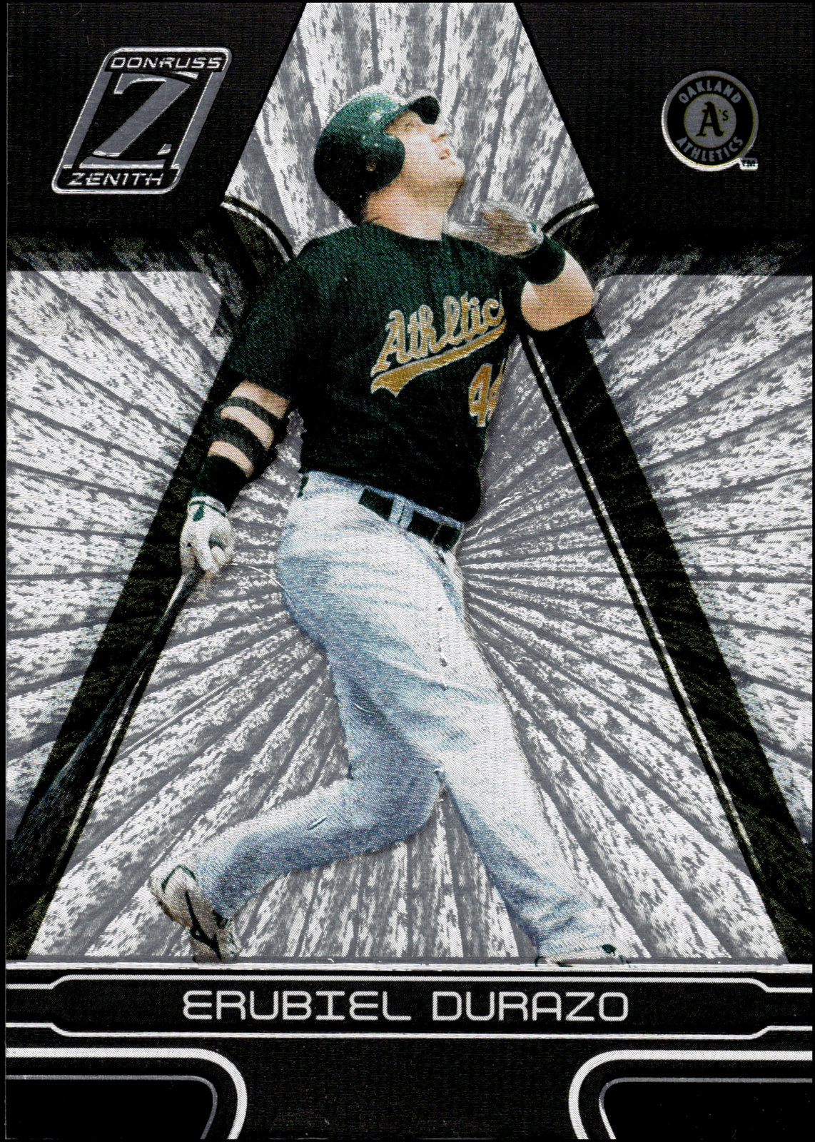2005 Donruss Zenith #157 Erubiel Durazo Museum Collection Oakland Athletics