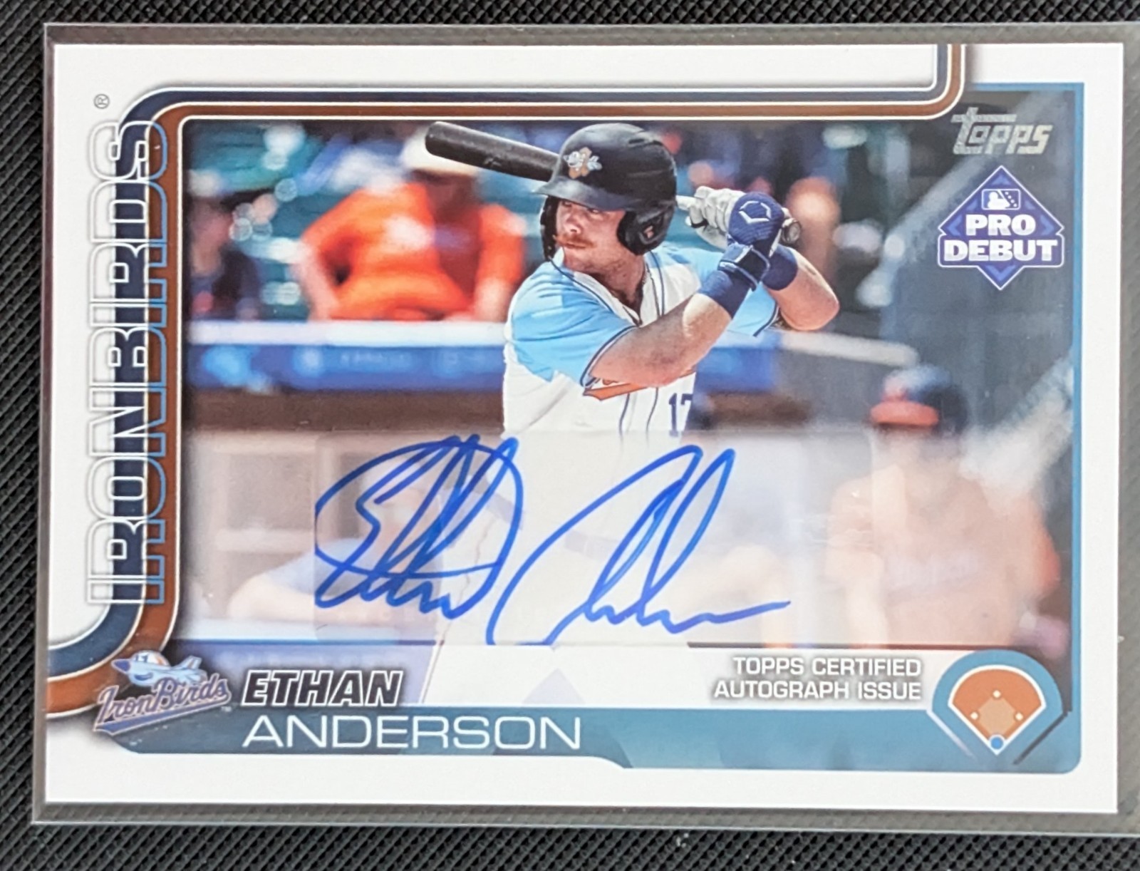 2025 Topps Pro Debut – Ethan Anderson #PD-68 Autographs (AU, RC)