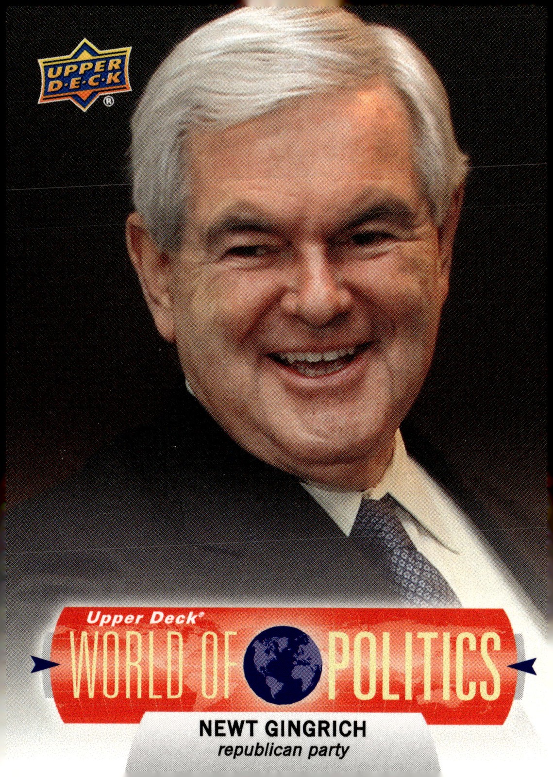2011 Upper Deck World of Sports #WP-5 Newt Gingrich World of Politics