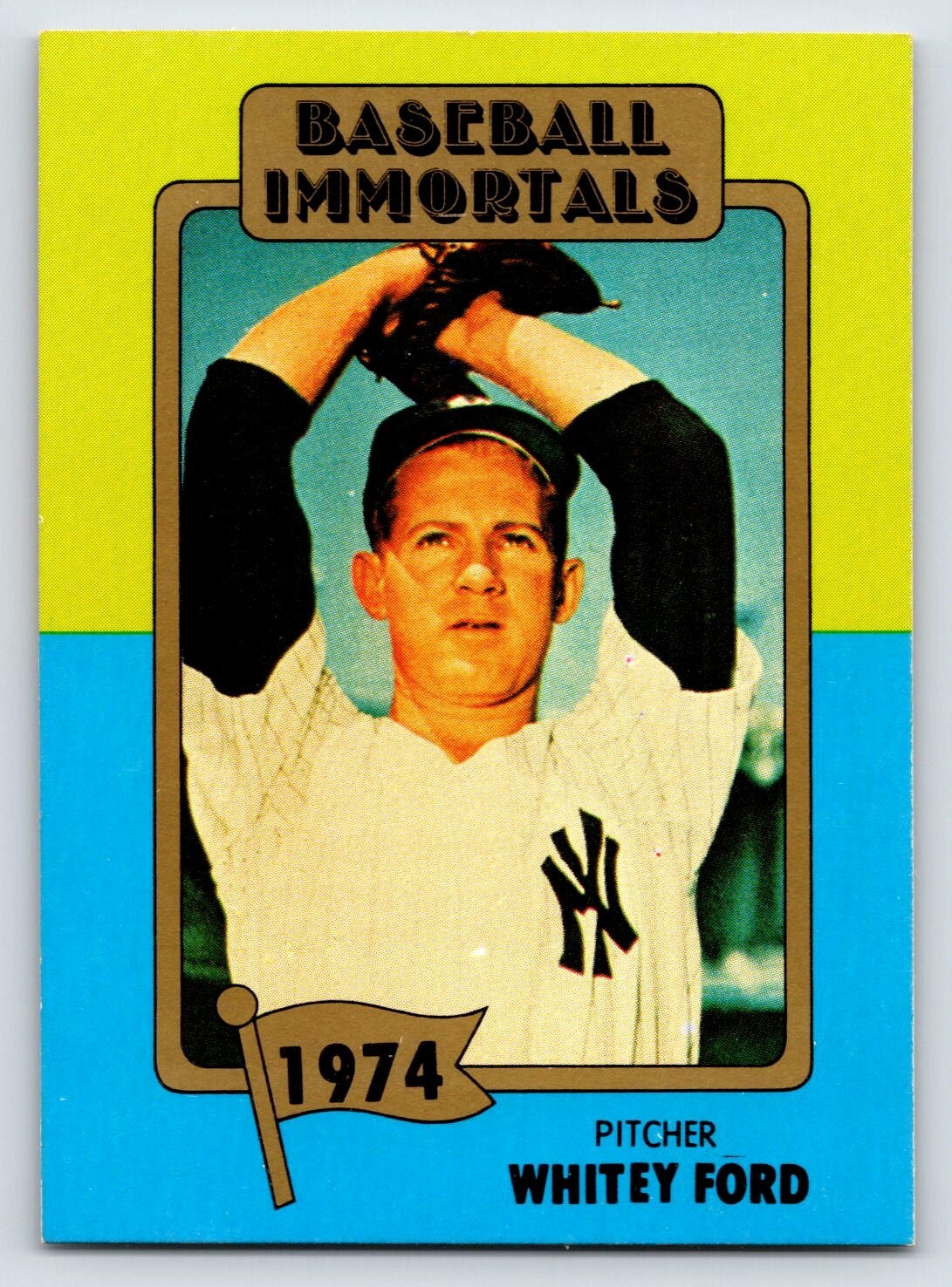 1980-87 SSPC Baseball Immortals – Whitey Ford #144