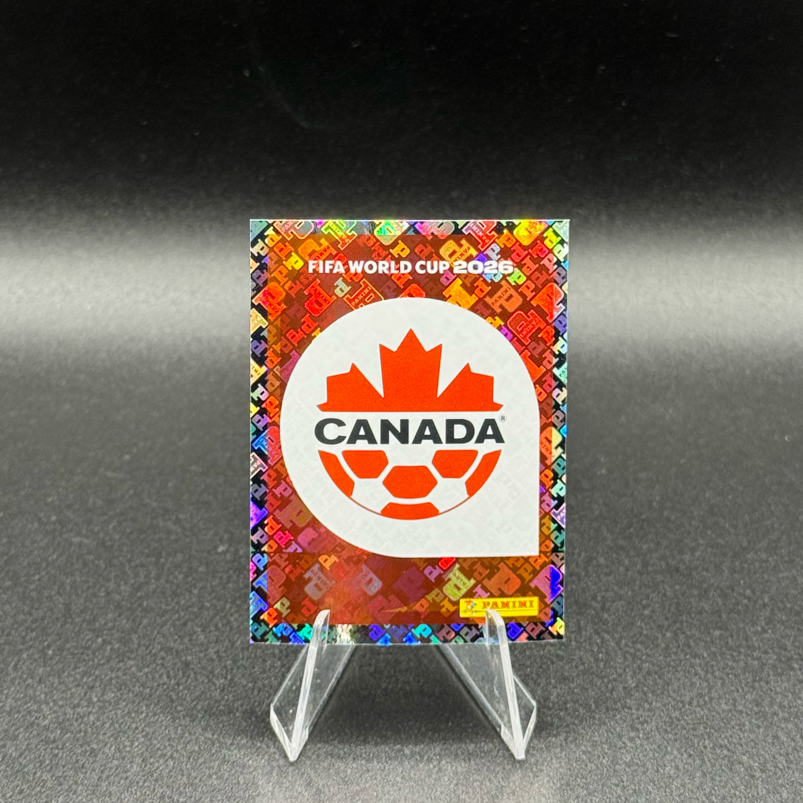 Canada Team Logo 2026 Panini FIFA World Cup Sticker Foil #CAN1