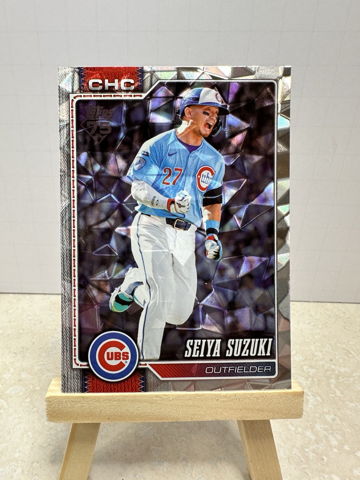 2026 Topps Series 2 – Seiya Suzuki Diamante Foil #685 Cubs