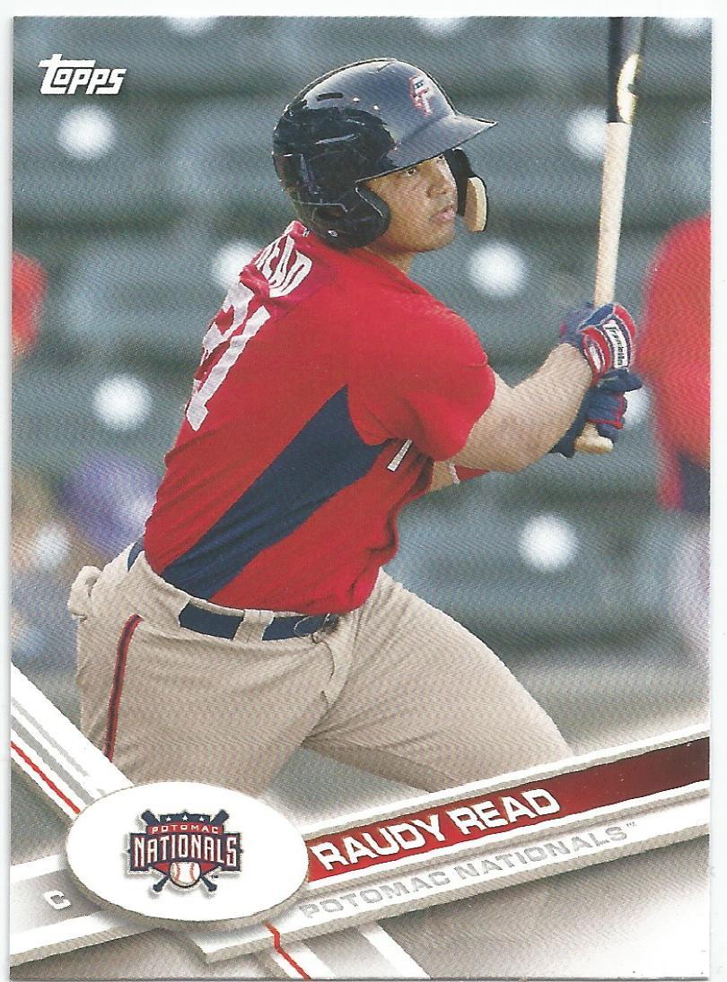 Raudy Read Washington Nationals 2017 Topps Pro Debut