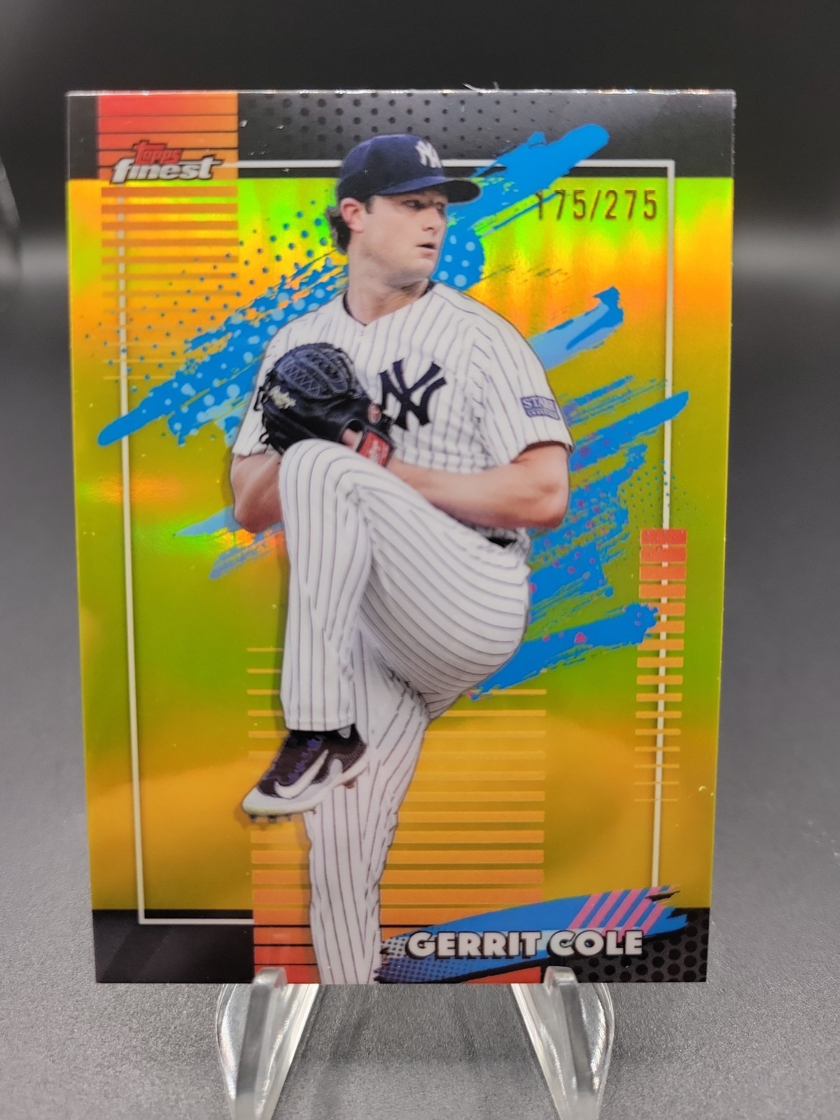 2026 Topps Finest Uncommon Refractor Gerrit Cole 175/275