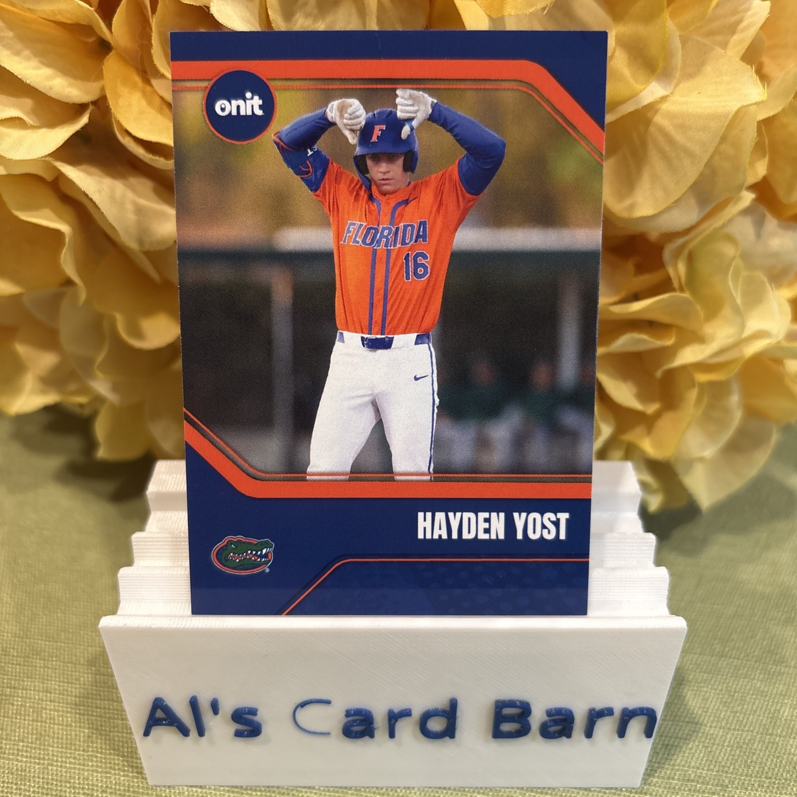 2026 ONIT Athlete Florida Gators Baseball Hayden Yost #B-14 – Tampa, FL