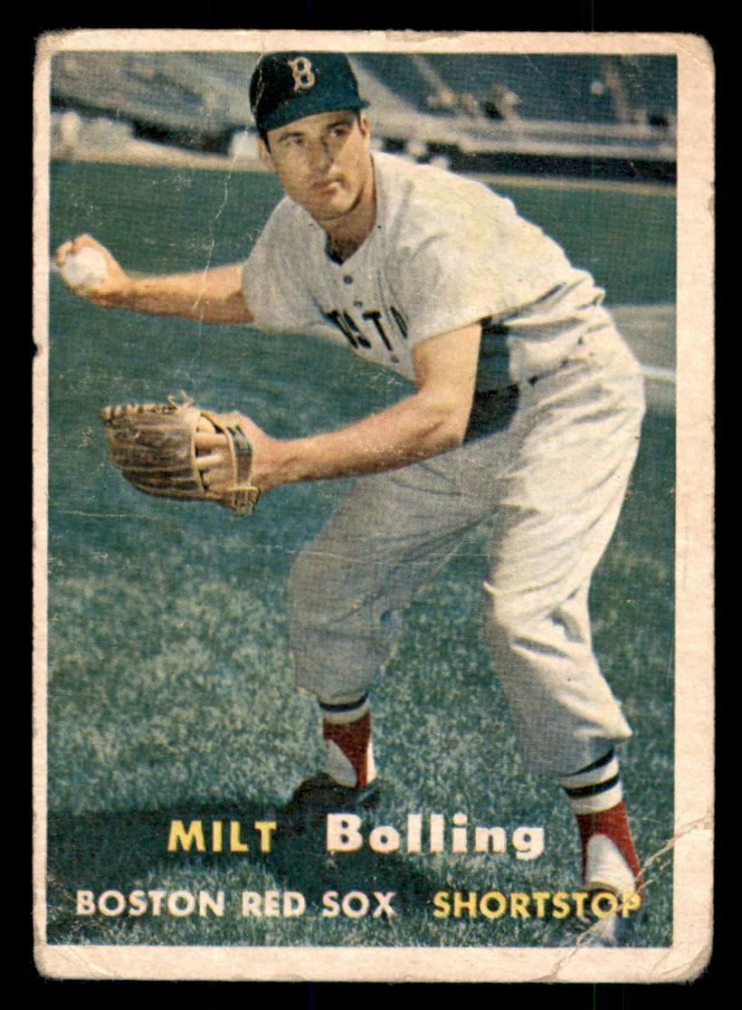 1957 Topps #131 Milt Bolling PR (Filler)
