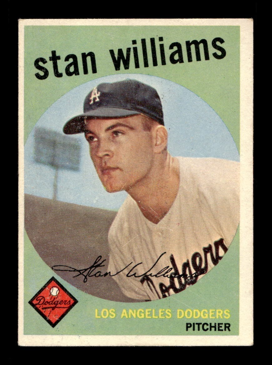 1959 Topps #53 Stan Williams Dodgers EX *u9