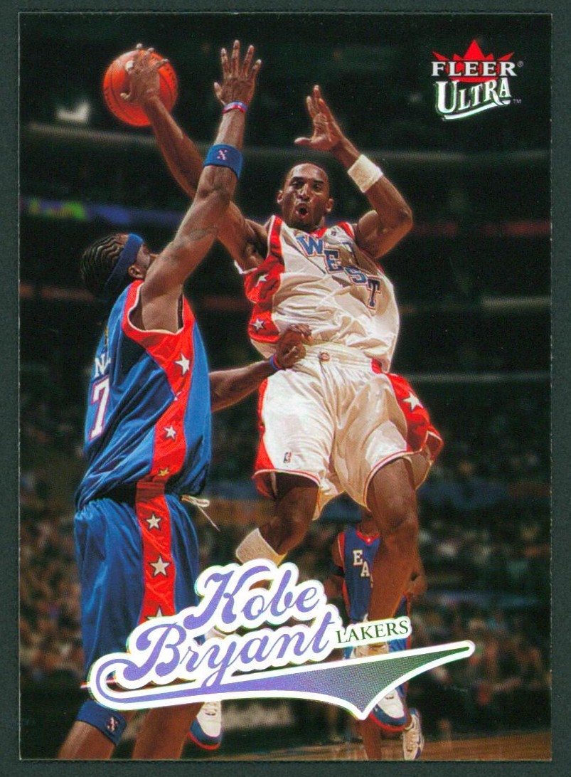 2004-05 Fleer Ultra KOBE BRYANT #8 Card Los Angeles Lakers All-Star Uni HOF Nice