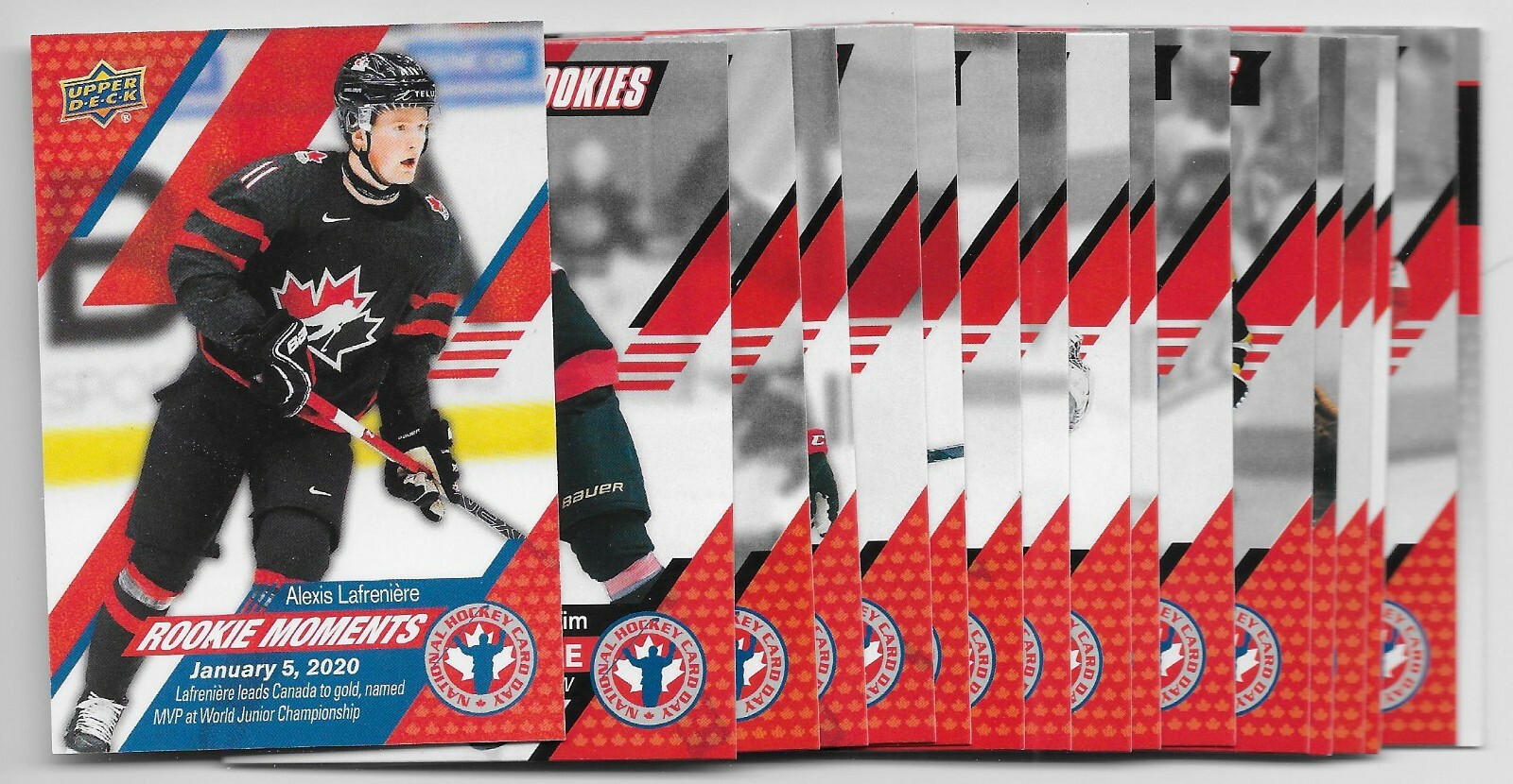 20/21 UPPER DECK NATIONAL HOCKEY CARD DAY CANADA Complete Set #CAN1-CAN16 + CL