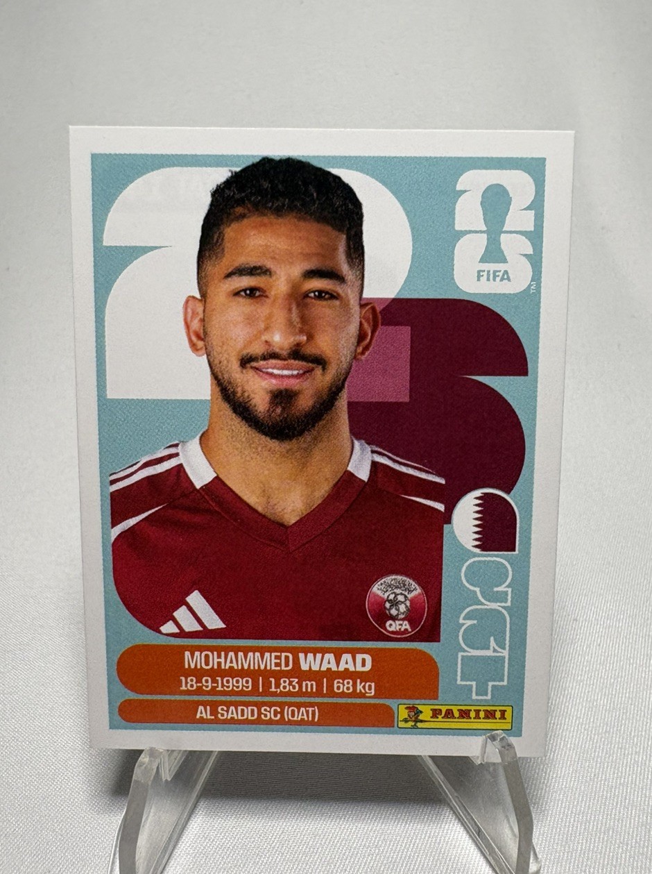 MOHAMMED WAAD 2026 Panini FIFA World Cup Sticker #QAT14 Qatar