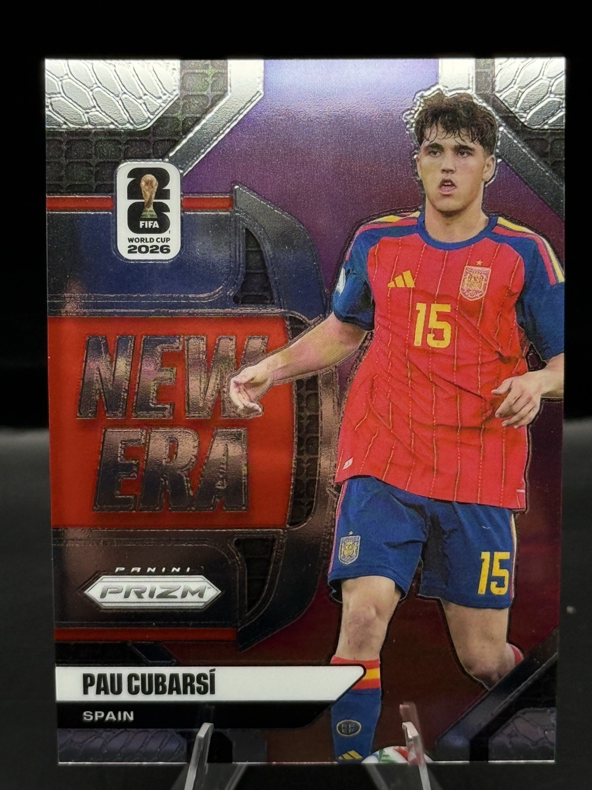 2026 Panini Prizm FIFA World Cup New Era #14 Pau Cubarsi , Spain
