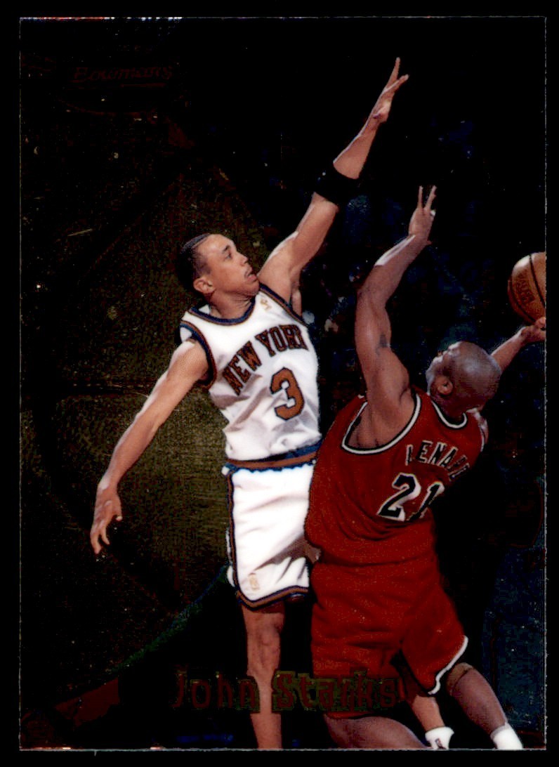 1997-98 Bowman’s Best #20 John Starks Knicks
