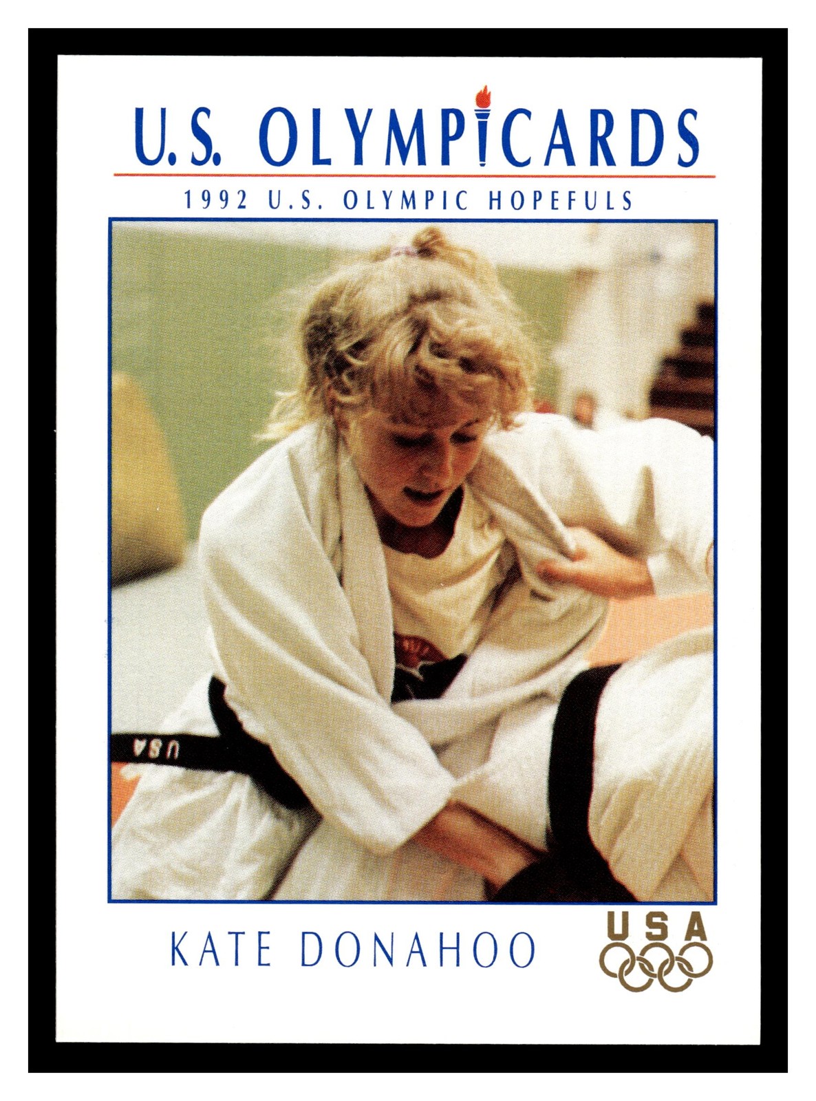 Kate Donahoo #51 1992 Impel Olympicards: 1992 U.S. Olympic Hopefuls USA