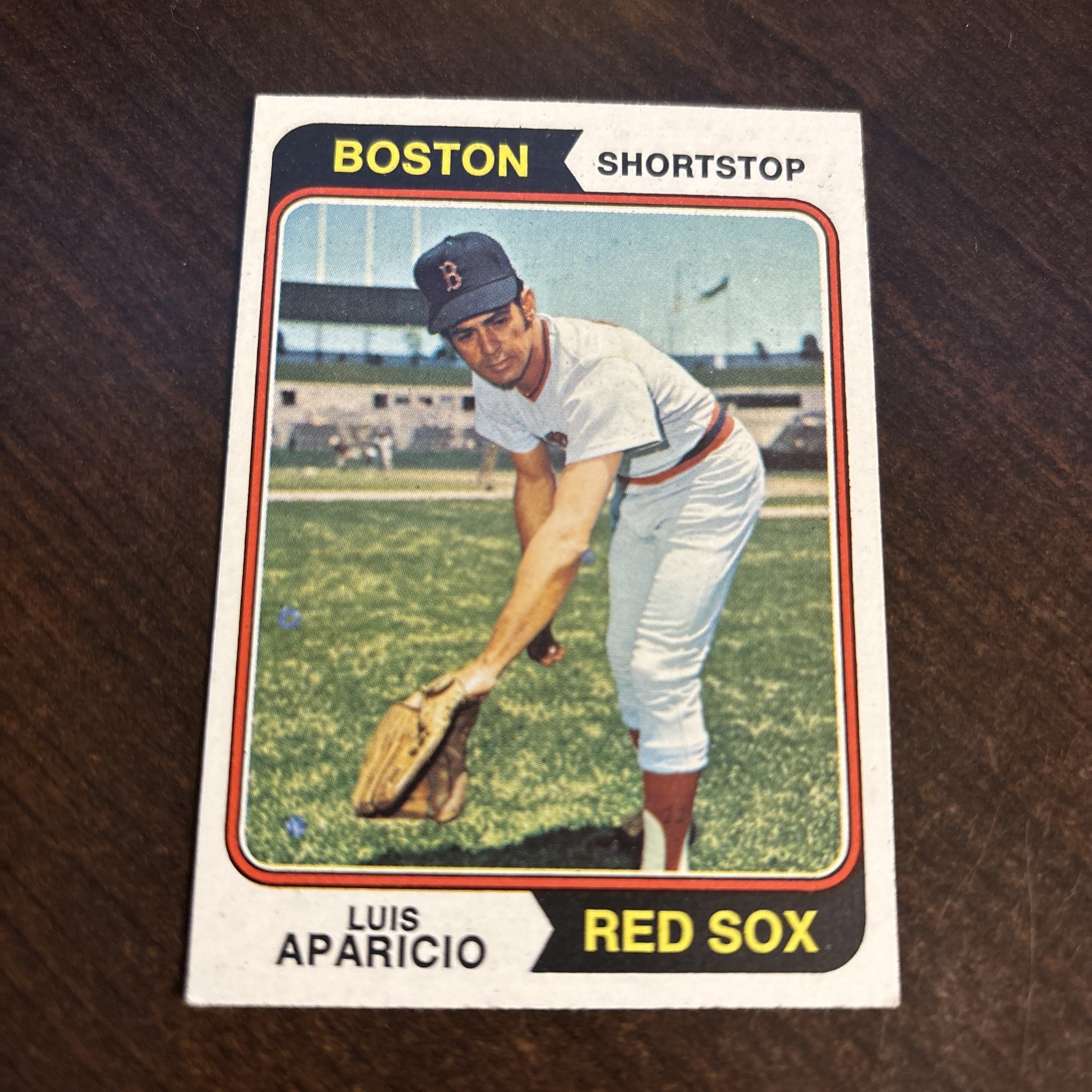 1974 Topps – Luis Aparicio #61 Boston Red Sox