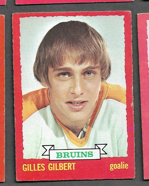 1973-74 OPC HKY #74 GILLE GILBERT/BRUINS EX/EX+