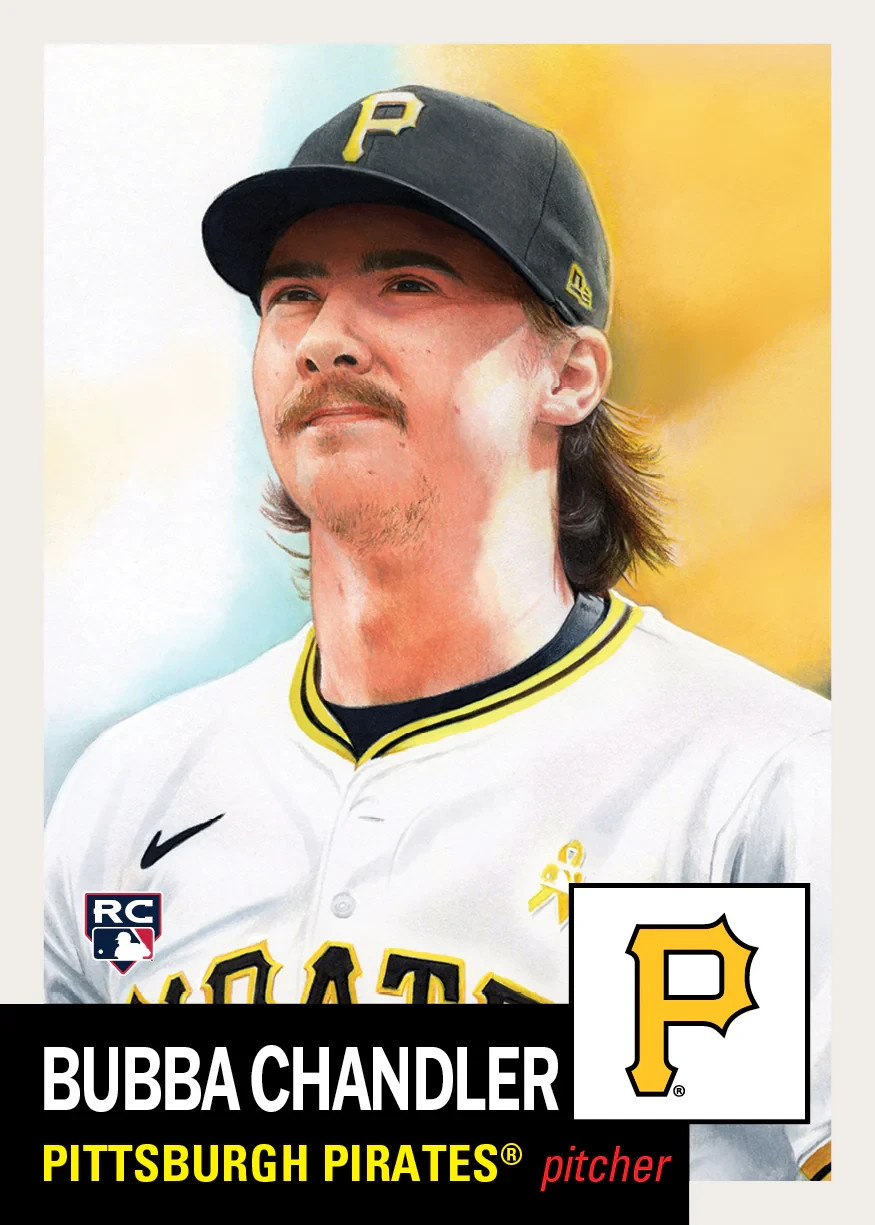2026 Topps Living Set Card 917 Bubba Chandler- Only 25 Cents Shipping!