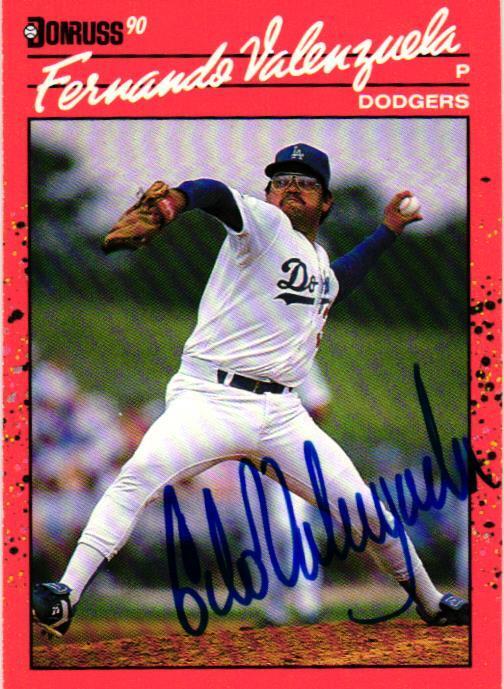 1990 Donruss MLB AUTOGRAPHED – YOU PICK For Set – auto signed