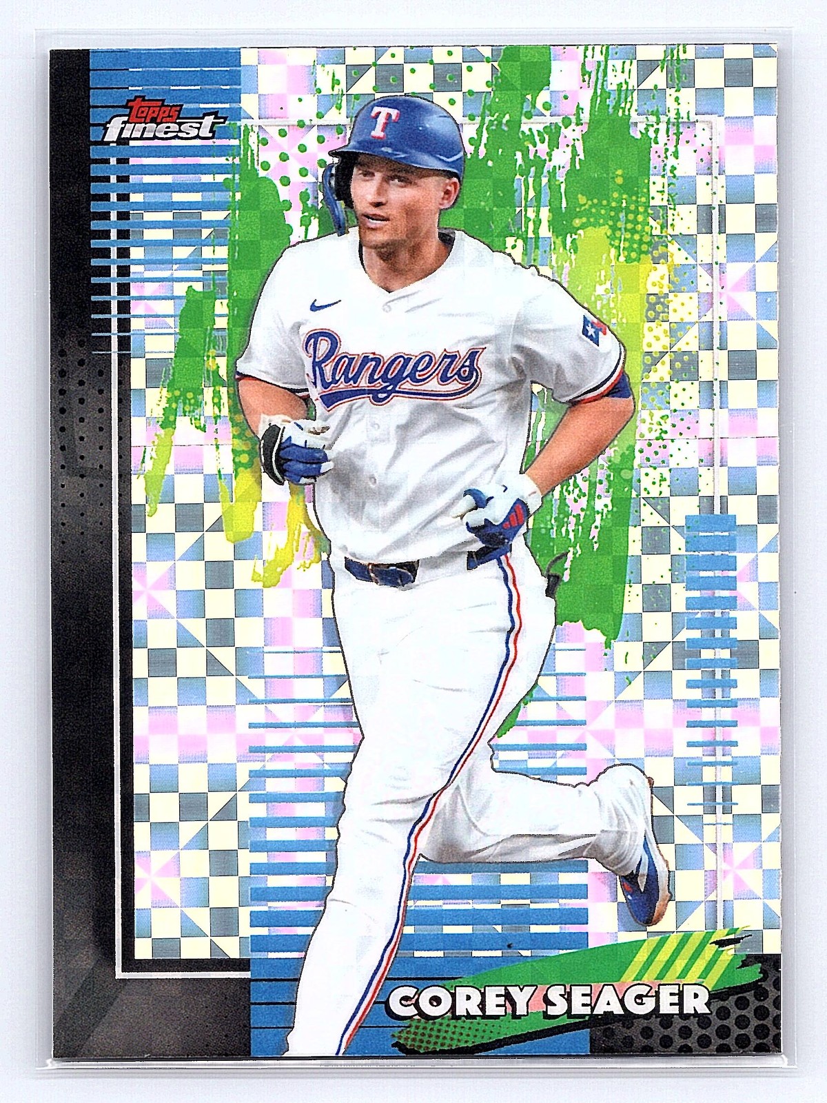 2026 Topps Finest Corey Seager Geometric Refractors