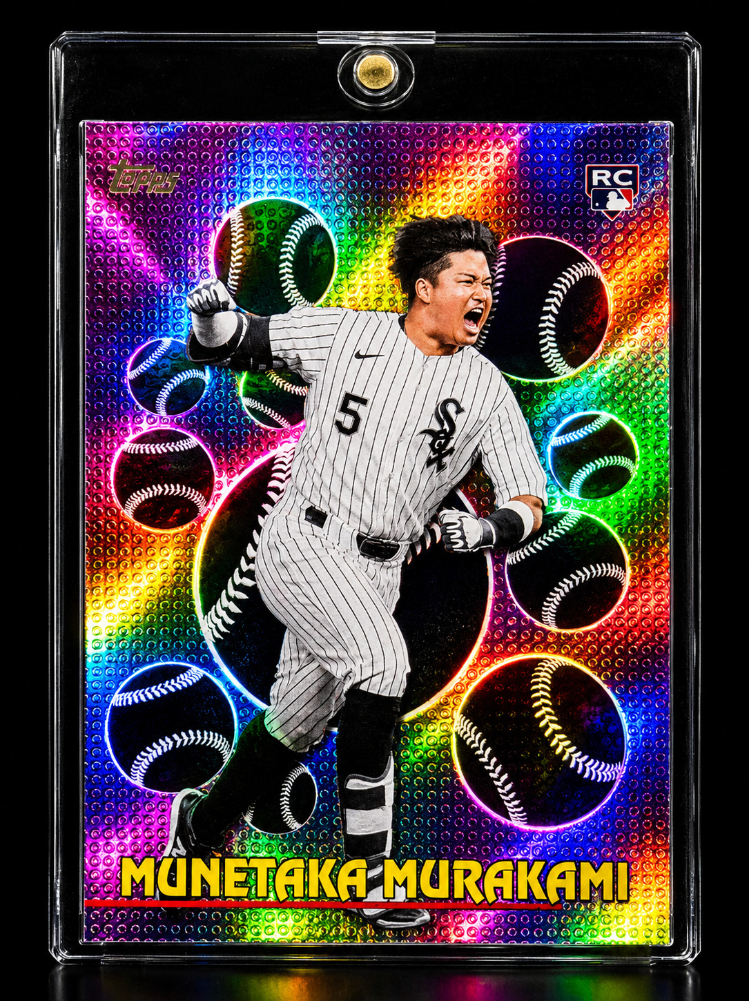MUNETAKA MURAKAMI ROOKIE TITAN REFRACTOR HOLO Mini Disco SP Insert WHITE SOX
