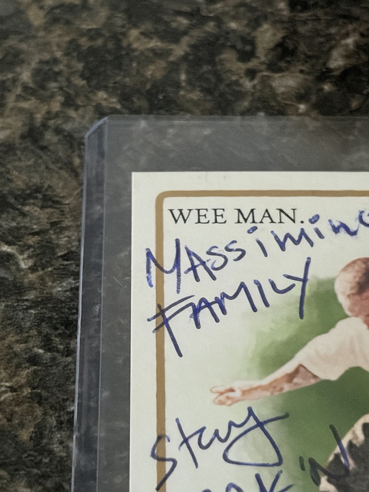 Wee Man Jason Acuña Signed 2011 Topps Allen Ginter Jackass Autographed 🛹 🔥Auto