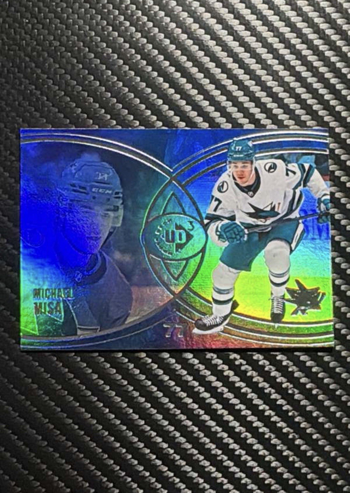 2025-26 Upper Deck Extended Series Michael Misa UD3 Blue