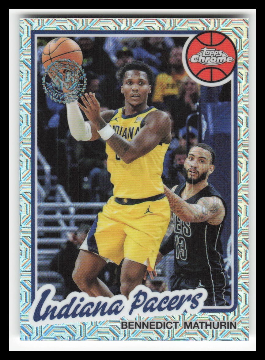 2025-26 Topps ’80-81 Topps Chrome #TCBM Bennedict Mathurin
