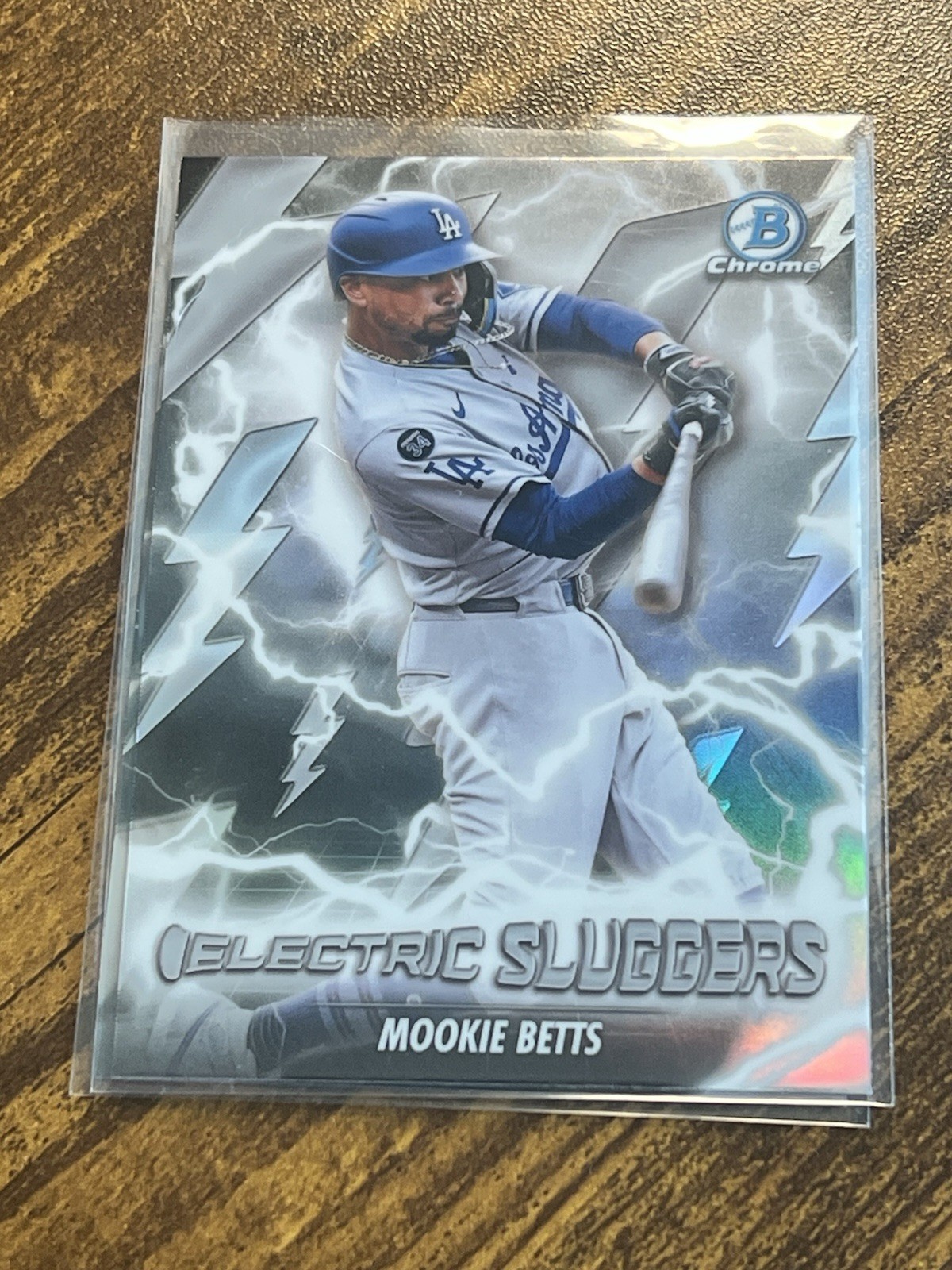 2026 Bowman Chrome Mookie Betts Electric Sluggers #ES-5 Los Angeles Dodgers